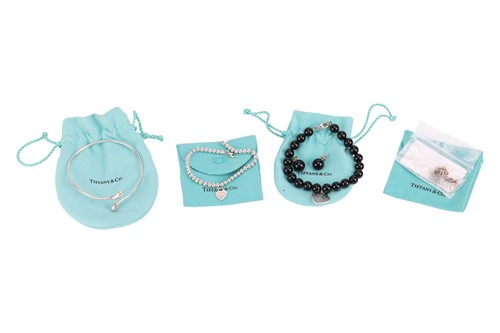 Lot 134 - Tiffany & Co - An Elsa Peretti Elongated...