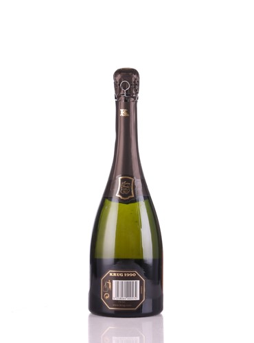 Lot Six bottles of 1990 Krug Champagne, 75cl, each...