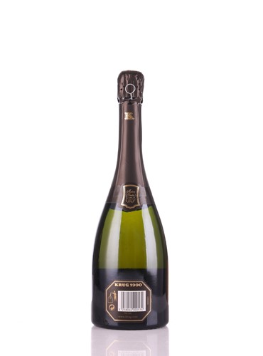 Lot Six bottles of 1990 Krug Champagne, 75cl, each...