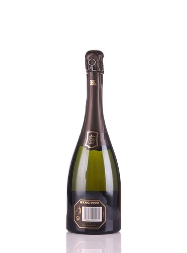 Lot Six bottles of 1990 Krug Champagne, 75cl, each...