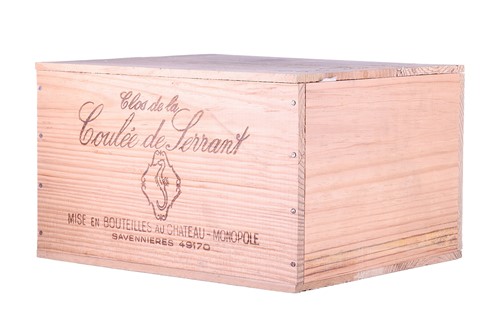 Lot Six bottles of Savennieres Clos de la Coulee...
