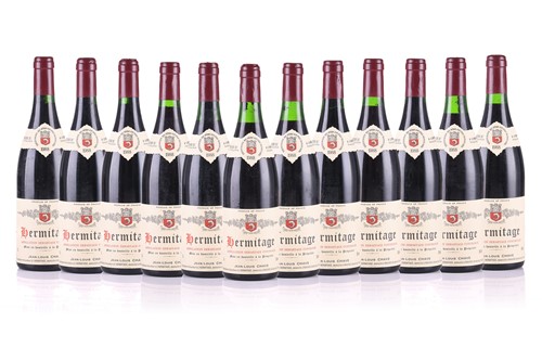 Lot 243 - Twelve bottles of 1988 Jean-Louis Chave...