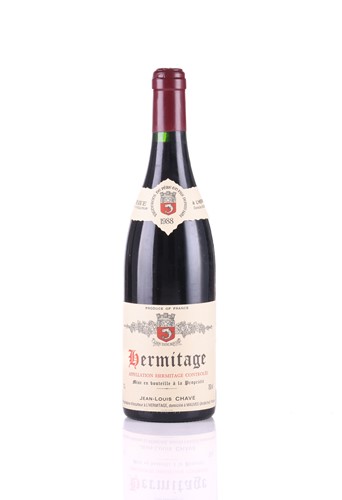 Lot 243 - Twelve bottles of 1988 Jean-Louis Chave...