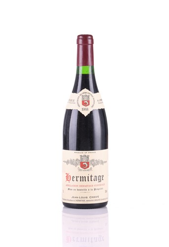 Lot 243 - Twelve bottles of 1988 Jean-Louis Chave...