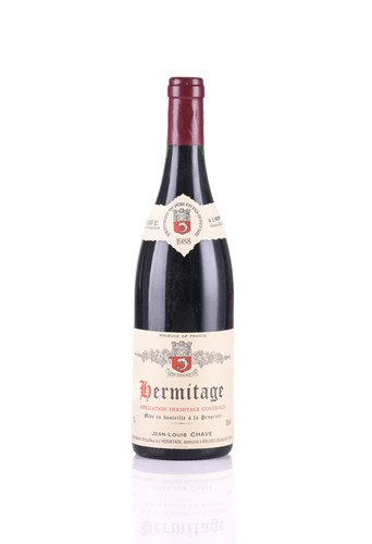 Lot 243 - Twelve bottles of 1988 Jean-Louis Chave...