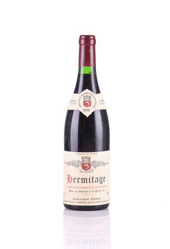 Lot 243 - Twelve bottles of 1988 Jean-Louis Chave...