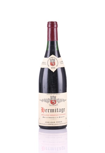 Lot 243 - Twelve bottles of 1988 Jean-Louis Chave...