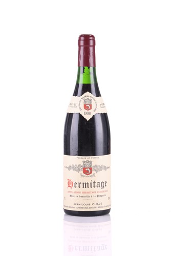 Lot 243 - Twelve bottles of 1988 Jean-Louis Chave...