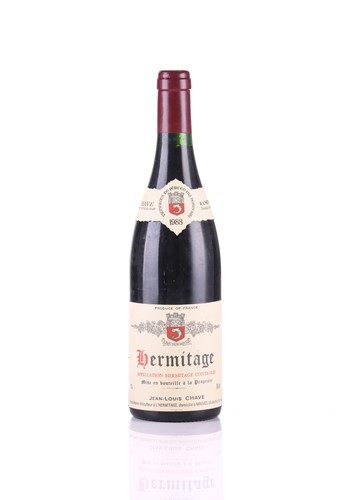 Lot 243 - Twelve bottles of 1988 Jean-Louis Chave...