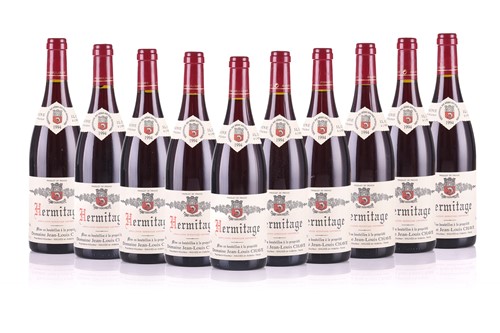 Lot 244 - Ten bottles of 1994 Domaine Jean-Louis Chave...