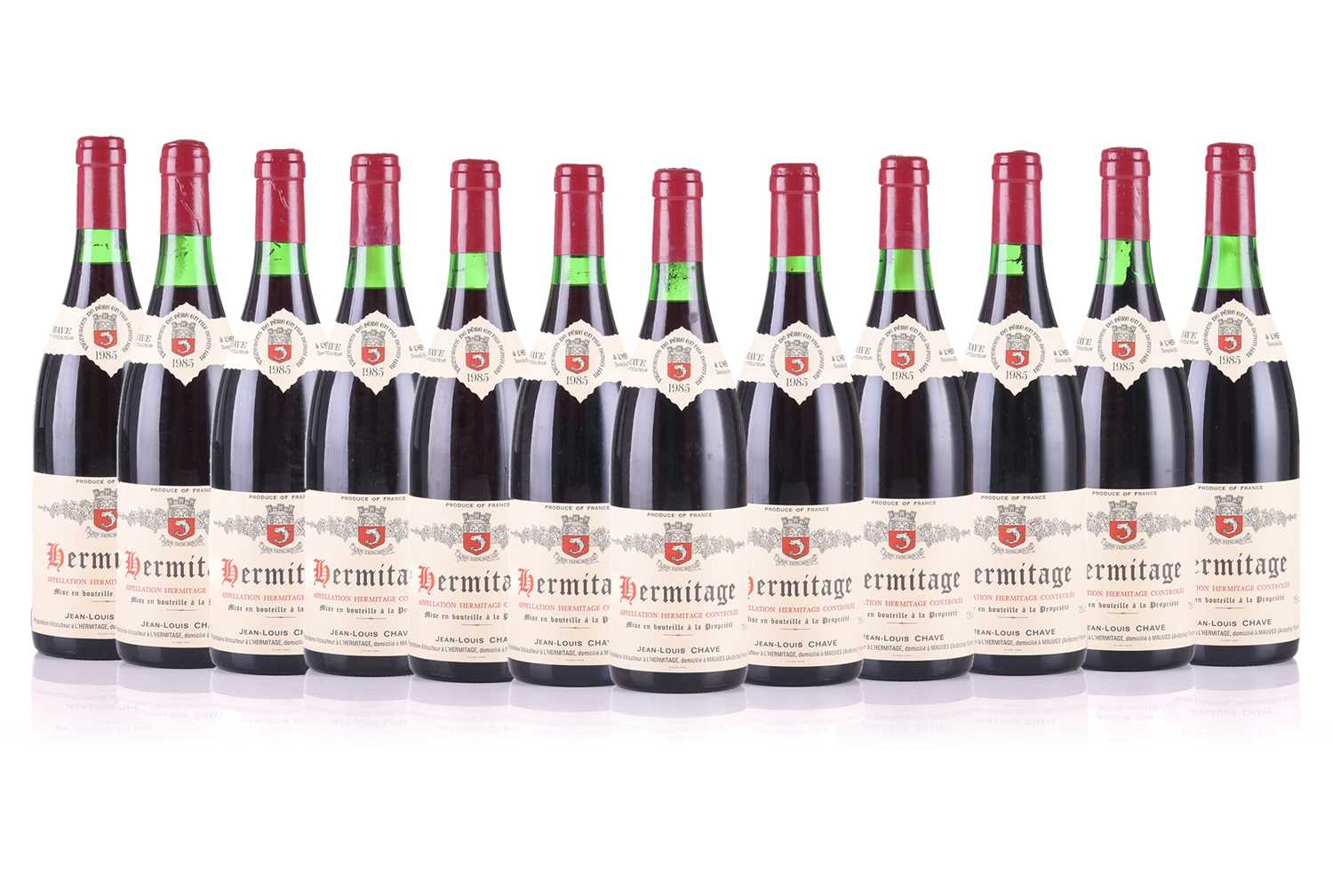 Lot 242 - Twelve bottles of 1985 Jean-Louis Chave...