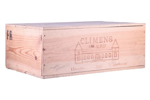 Lot Twelve bottles of 1988 Château Climens 1er Cru,...