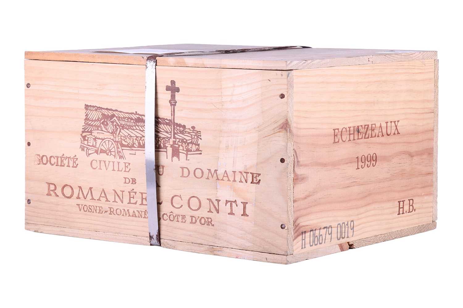 Lot Six bottles of 1999 Échezeaux Grand Cru...