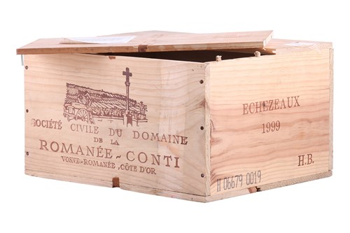 Lot 245 - Six bottles of 1999 Échezeaux Grand Cru...