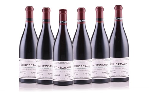 Lot 245 - Six bottles of 1999 Échezeaux Grand Cru...