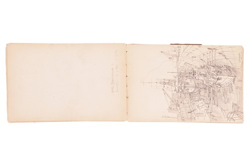 Lot Montague Dawson (British 1895-1973) Sketchbook,...