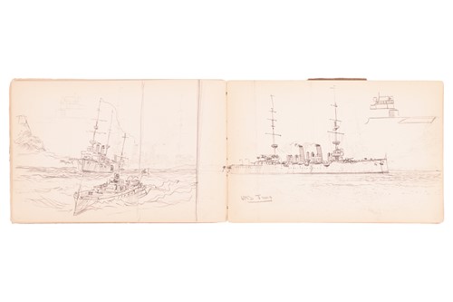 Lot Montague Dawson (British 1895-1973) Sketchbook,...