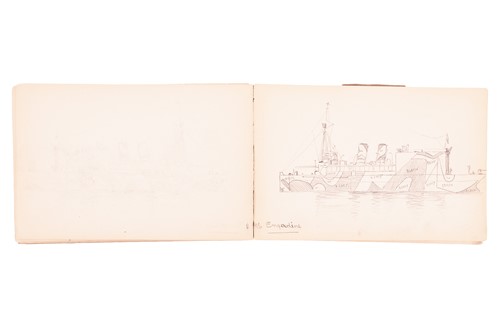 Lot Montague Dawson (British 1895-1973) Sketchbook,...