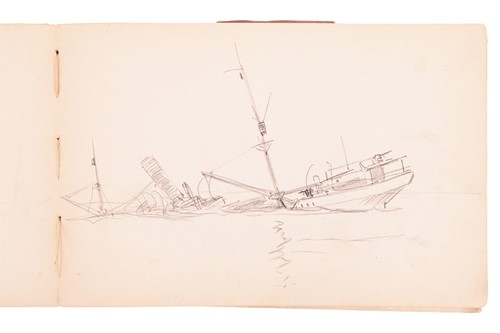 Lot Montague Dawson (British 1895-1973) Sketchbook,...