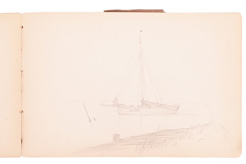 Lot Montague Dawson (British 1895-1973) Sketchbook,...
