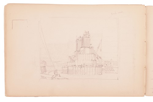 Lot Montague Dawson (British 1895-1973) Sketchbook,...