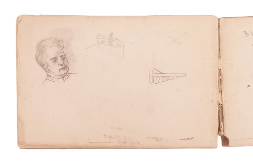 Lot Montague Dawson (British 1895-1973) Sketchbook,...