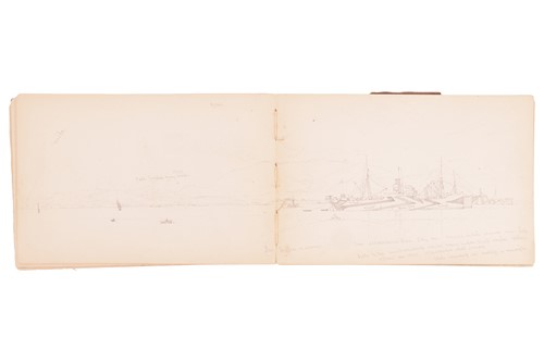 Lot Montague Dawson (British 1895-1973) Sketchbook,...