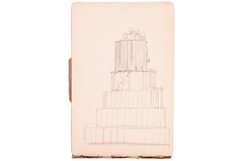 Lot Montague Dawson (British 1895-1973) Sketchbook,...