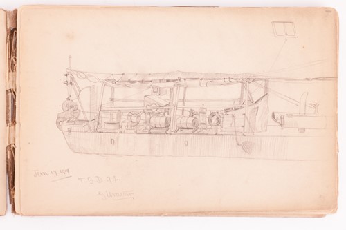 Lot Montague Dawson (British 1895-1973) Sketchbook,...