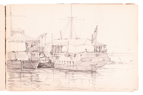 Lot Montague Dawson (British 1895-1973) Sketchbook,...