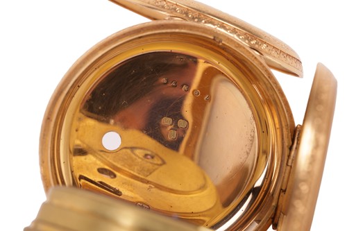 Lot 239 - WM Andrews, Londonderry - An 18ct Gold Open...