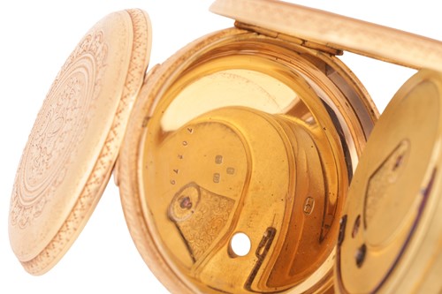 Lot 239 - WM Andrews, Londonderry - An 18ct Gold Open...