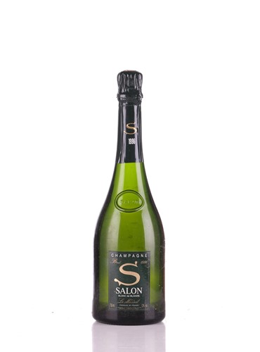 Lot 323 - Four bottles of 1996 Salon le Mesnil Champagne,...