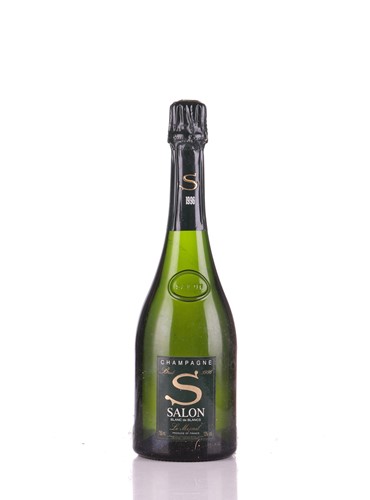 Lot 323 - Four bottles of 1996 Salon le Mesnil Champagne,...
