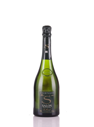 Lot 323 - Four bottles of 1996 Salon le Mesnil Champagne,...