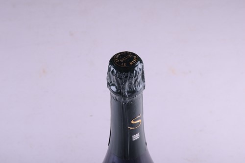 Lot 323 - Four bottles of 1996 Salon le Mesnil Champagne,...