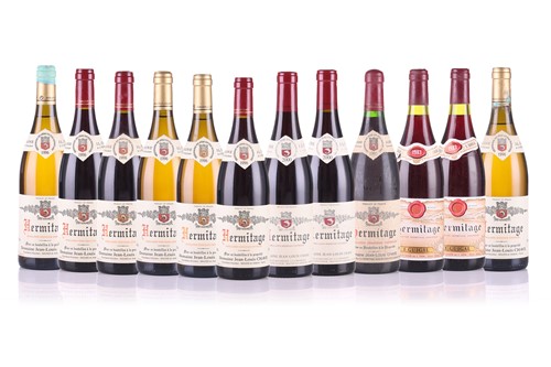 Lot 235 - Hermitage: twelve assorted bottles, comprising:...