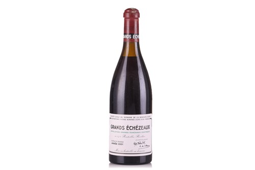 Lot A bottle of 2001 Domaine de la Romanee-Conti...