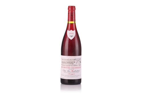 Lot 228 - A bottle of 1990 Ruchottes Chambertin Grand...