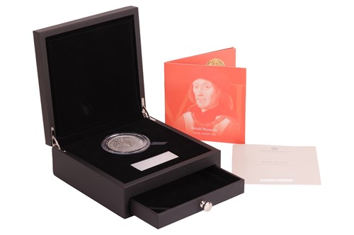 Lot 195 - King Henry VII 2022 UK 10oz silver proof coin,...