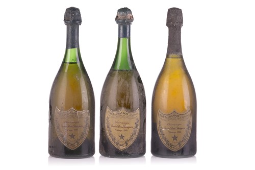 Lot 327 - Three bottles of vintage Dom Perignon...