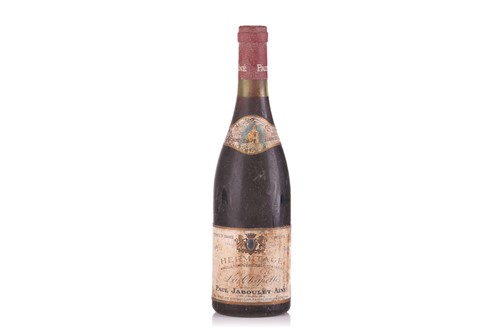 Lot A bottle of 1961 Hermitage, La Chapelle Paul...