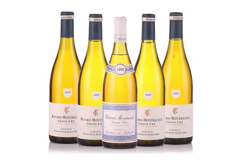 Lot 231 - Five bottles of Batard-Montrachet Grand Cru, 4...