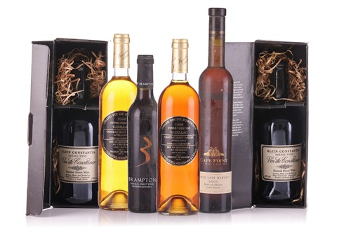Lot 210 - Six bottles of assorted dessert wine,...