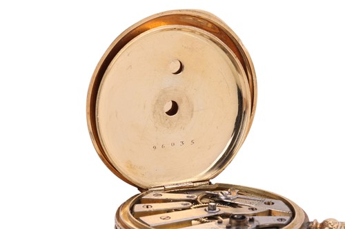 Lot Stauffer, Son & Co. – An ‘18K’ Half-Hunter...