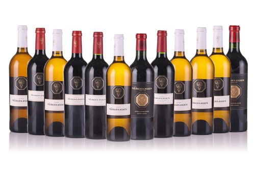 Lot 222 - Twelve bottles of assorted South African wine,...