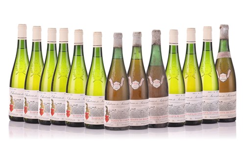 Lot 225 - Thirteen bottles of Château de Suronde Quarts...