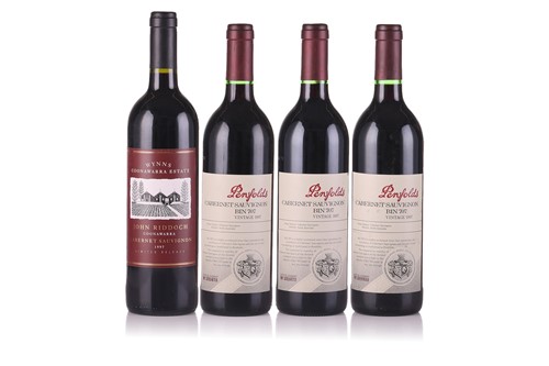 Lot 227 - Three bottles of 1997 Penfolds Cabernet...