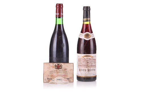 Lot 216 - A bottle of 1981 Cote-Rotie, E. Guigal,...