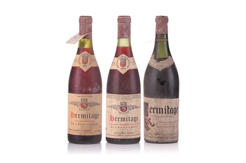 Lot 203 - A 1942 bottle of Hermitage Rouge, Chapoutier &...